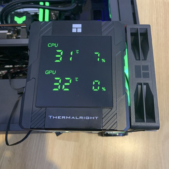 Cooler dual tower  ThermalRight, afisaj Rgb, ventilatoare 120mm ARGB