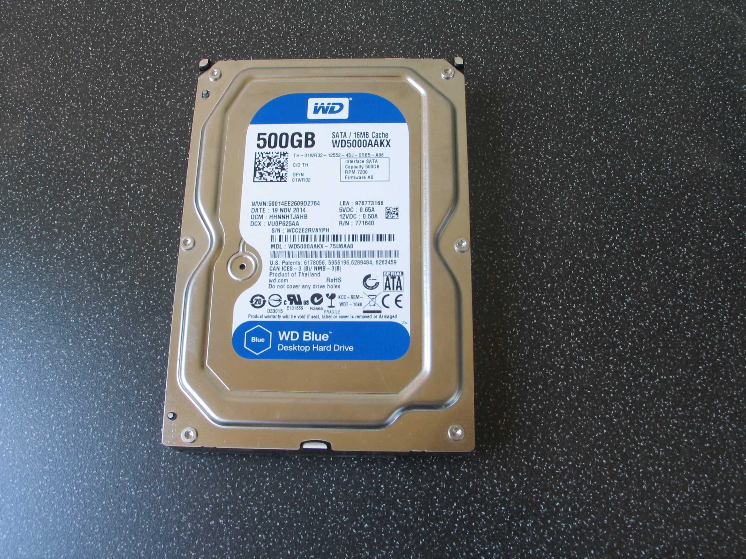 HDD 500 Gb WD Blue hard disk PC