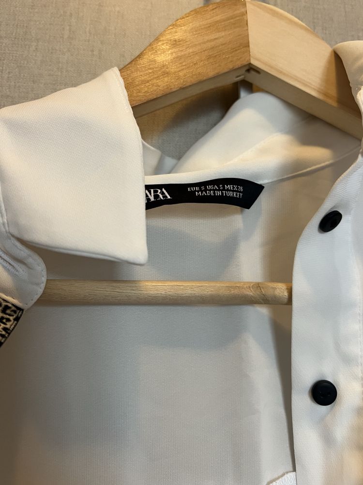 Риза с принт Zara