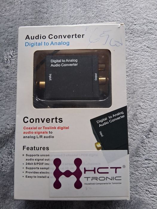 Convertor audio digital la analog