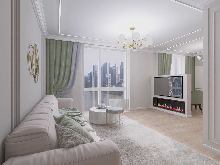 Стильный дизайн интерьера с душой и без стресса от 1500тг/м2,Караганда