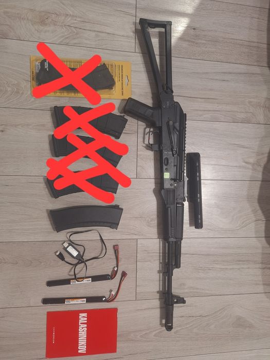 Еърсофт Автомат Cybergun AK74MH