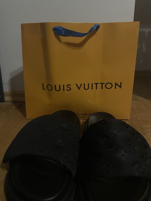 Louis Vuitton/LV чехли черни 43 номер