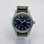Hamilton Khaki Field NATO - 42mm / green military strap