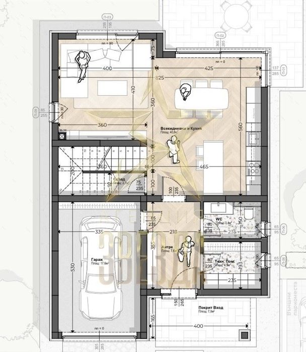 Продава се Къща в Пловдив, Беломорски - 220 кв.м за 1310 €/кв.м - Снимка #1