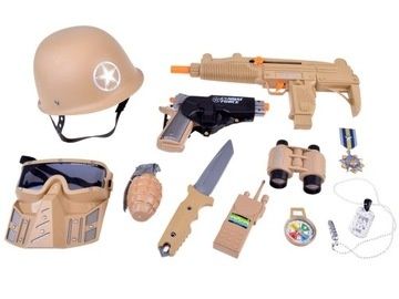 Военный костюм для солдата винтовка маска ZA3456