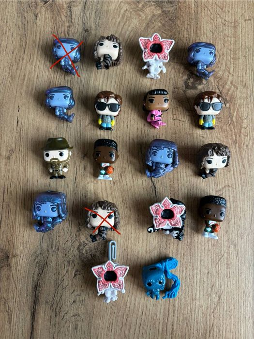 Коллекционные игрушки kinder joy stranger things очень странные дела