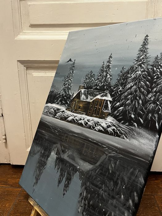 Tablou pictat manual