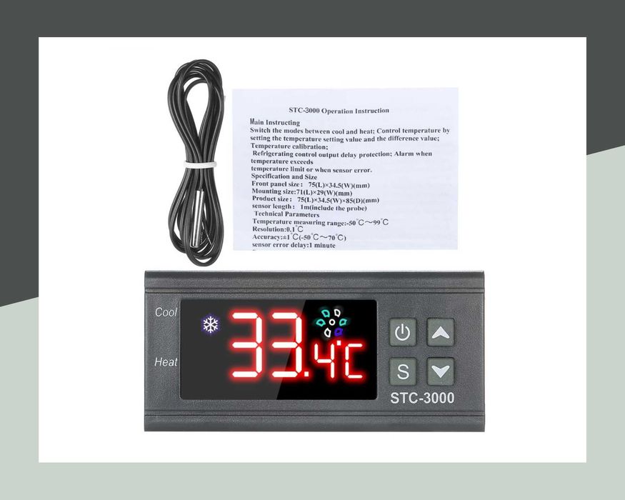 Термостат/терморегулатор STC-3000 110 - 220V