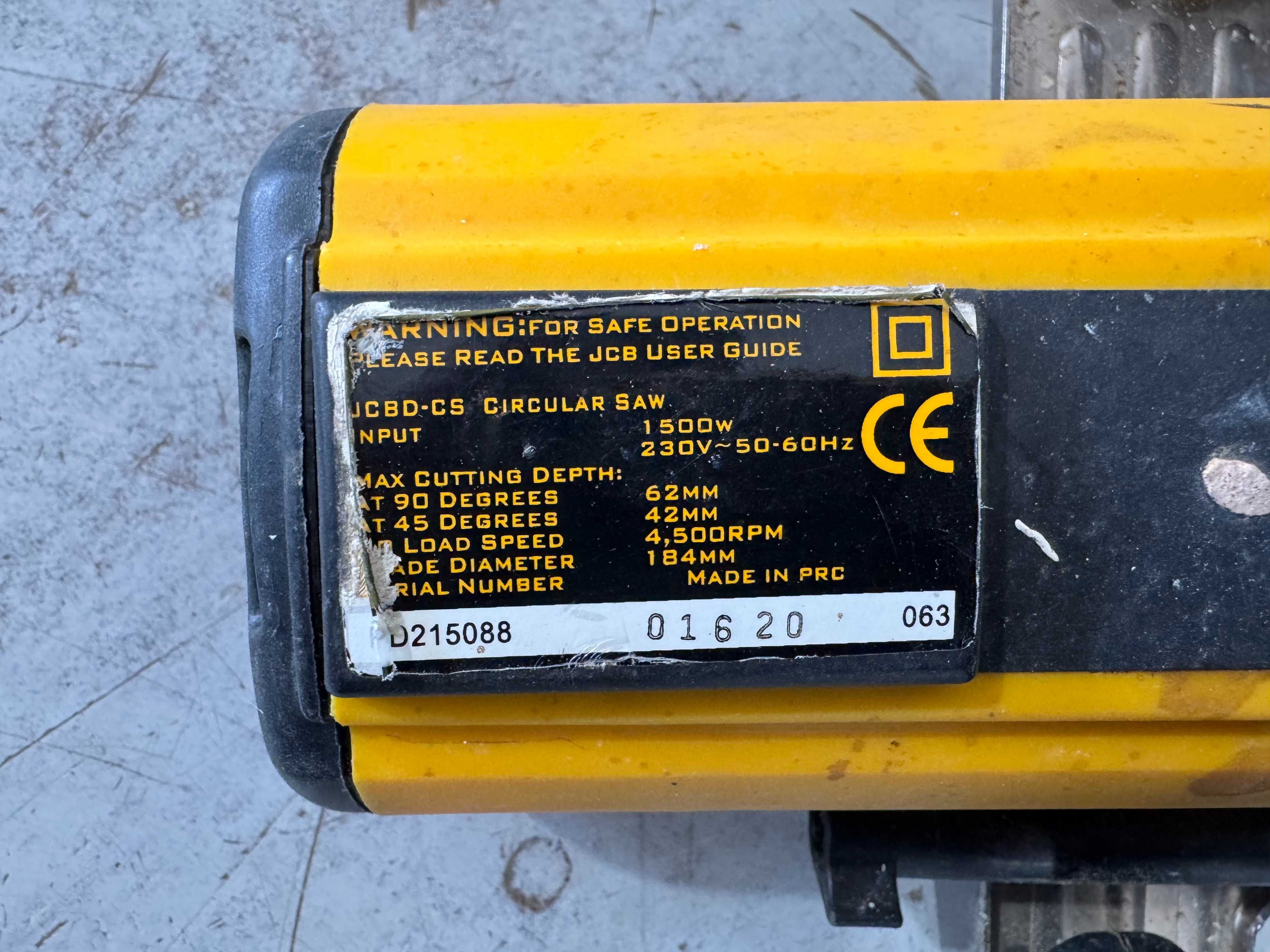 Ръчен циркуляр - JCB 1500 W