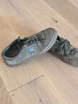 Converse All Star low din piele intoarsa, culoarea khaki, marimea 42.5