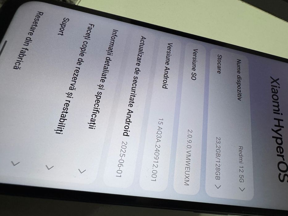 Vând telefon Redmi 12 5G
