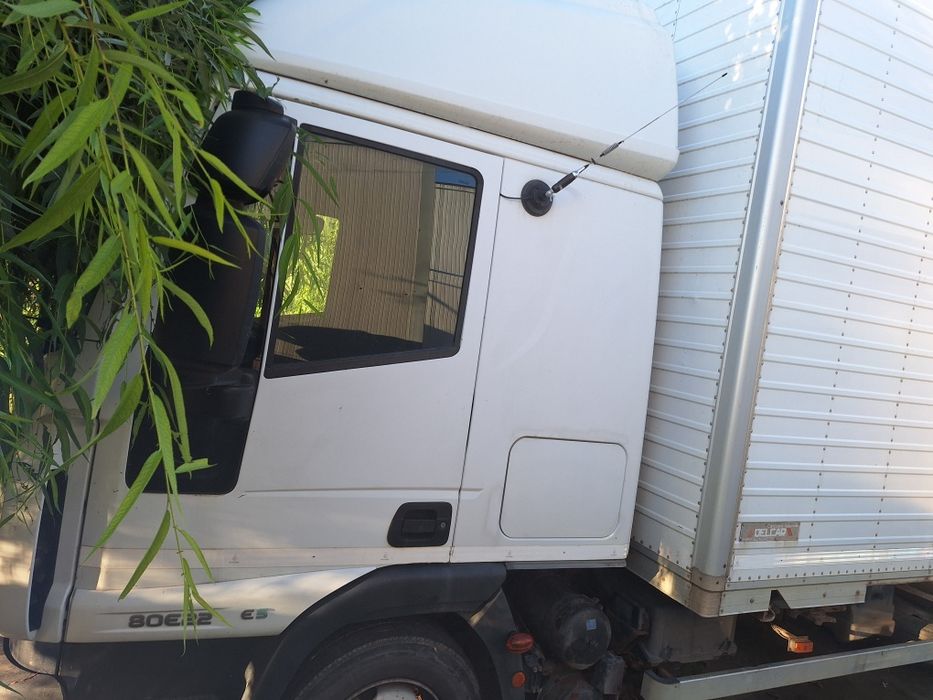 Iveco 7.5tone cub aluminiu plus lift la spate