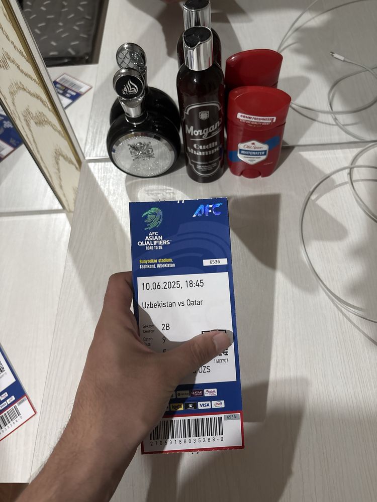 O’zbekiston Qatar bilet bor 8 ta