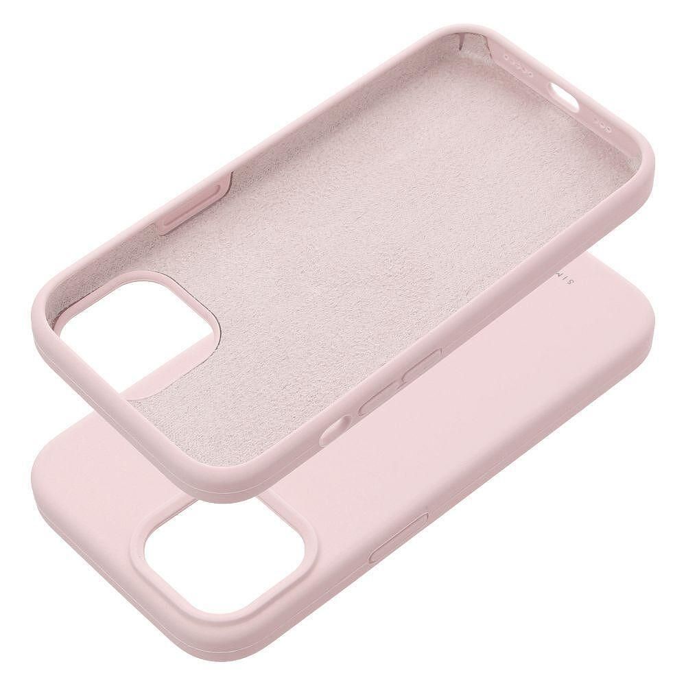 Кейс roar cloud-skin за iphone 15 light pink