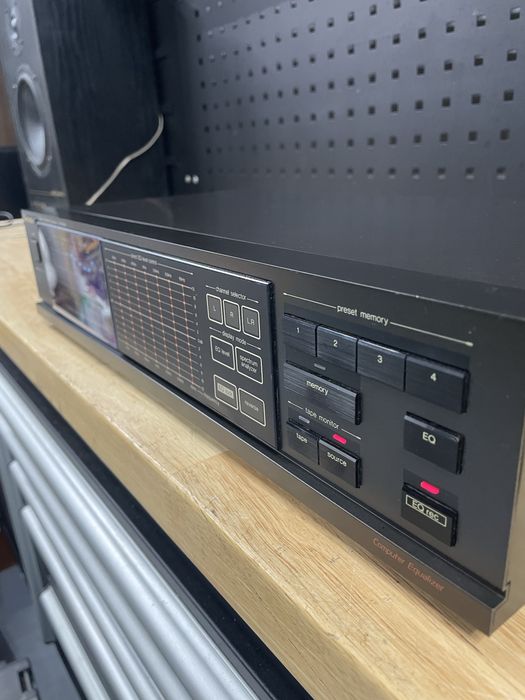 Technics sh-8046 egalizator audio 7 benzi cu comenzi tactile