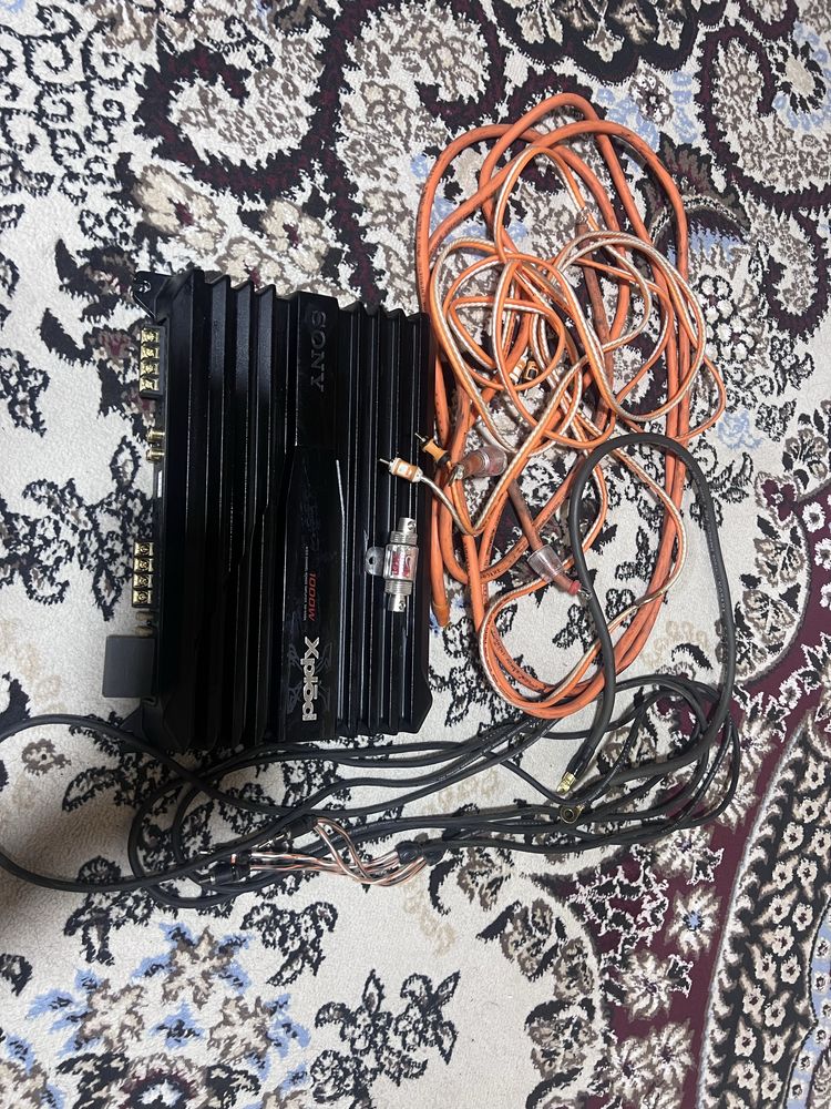Sony xplod 1000w, 4x kanal + tyulpan