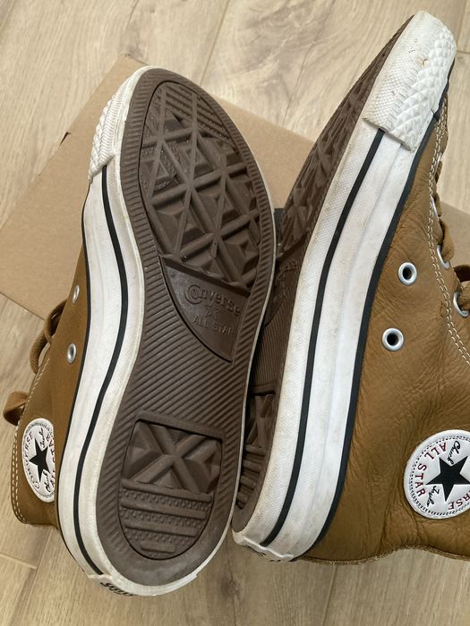 Детски кожени кецове Converse