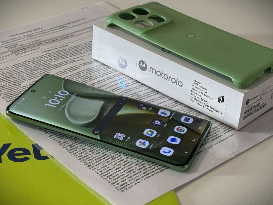 Бартер! 36м.Гаранция! Motorola Edge 60 Green (Зелен)