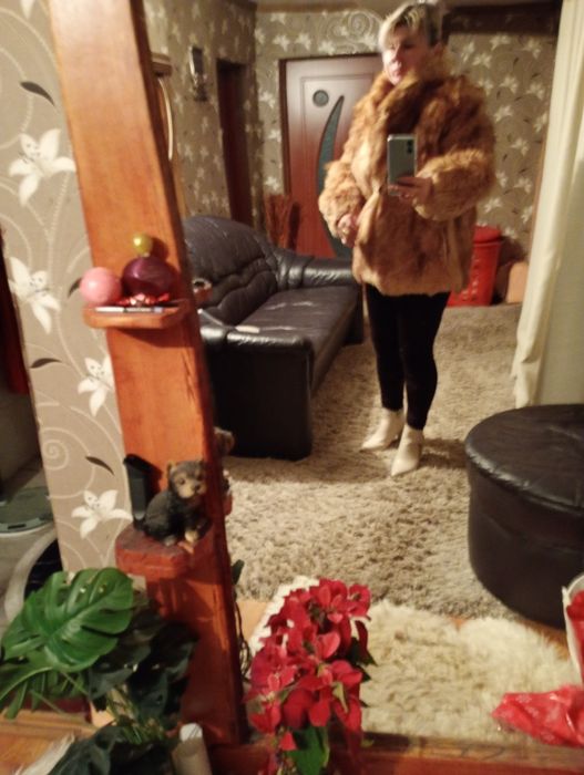 Blana naturala mărimea xl, model deosebit