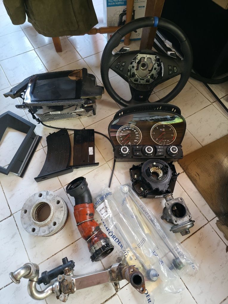 На части Бмв е60 535д фейс 286кс