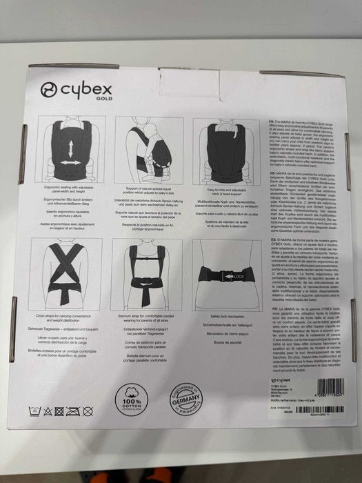 Marsupiu pentru bebelusi Cybex Gold MAIRA.tie, ergonomic