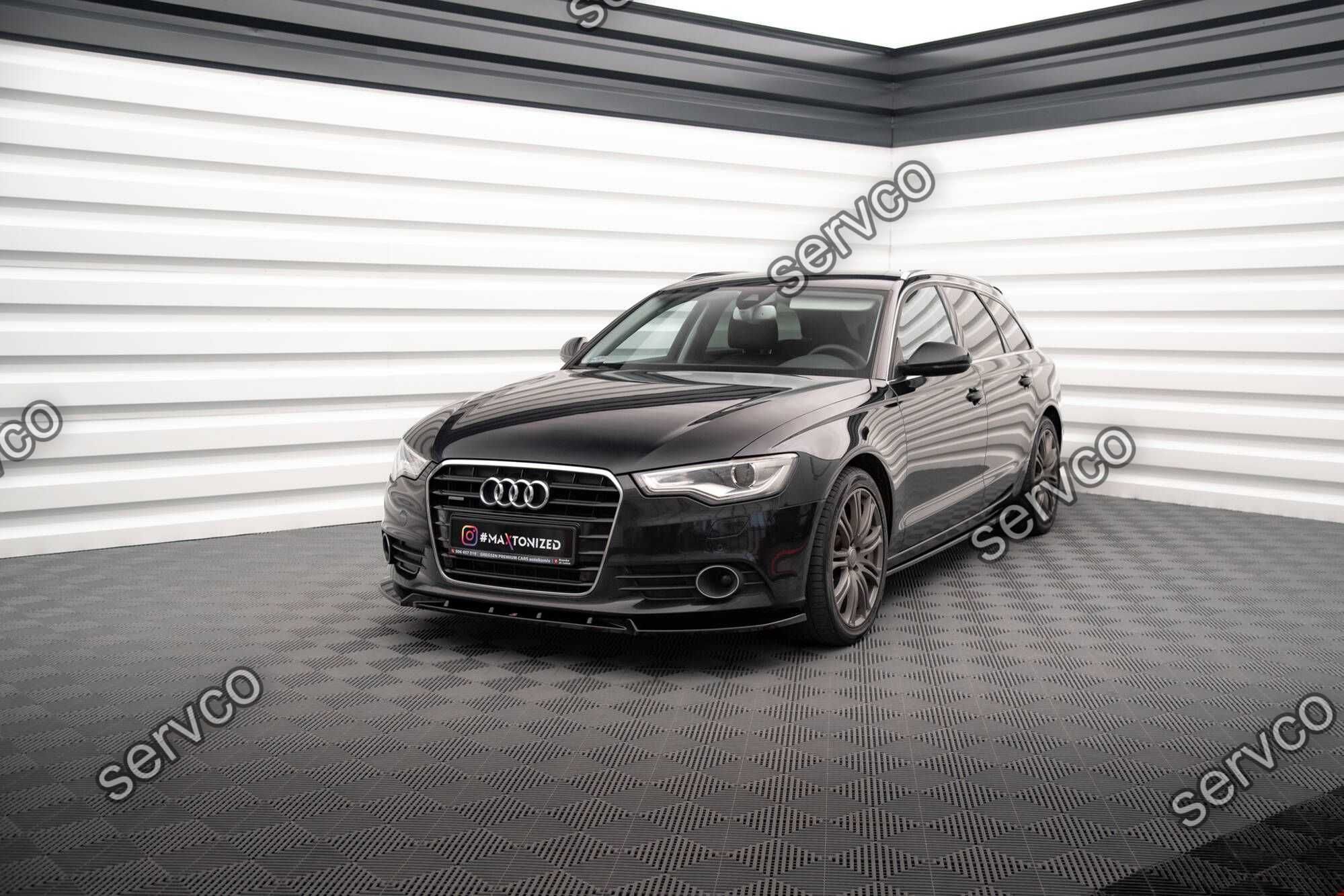 Prelungire bara fata Audi A6 C7 11-14 v15 - Maxton Design