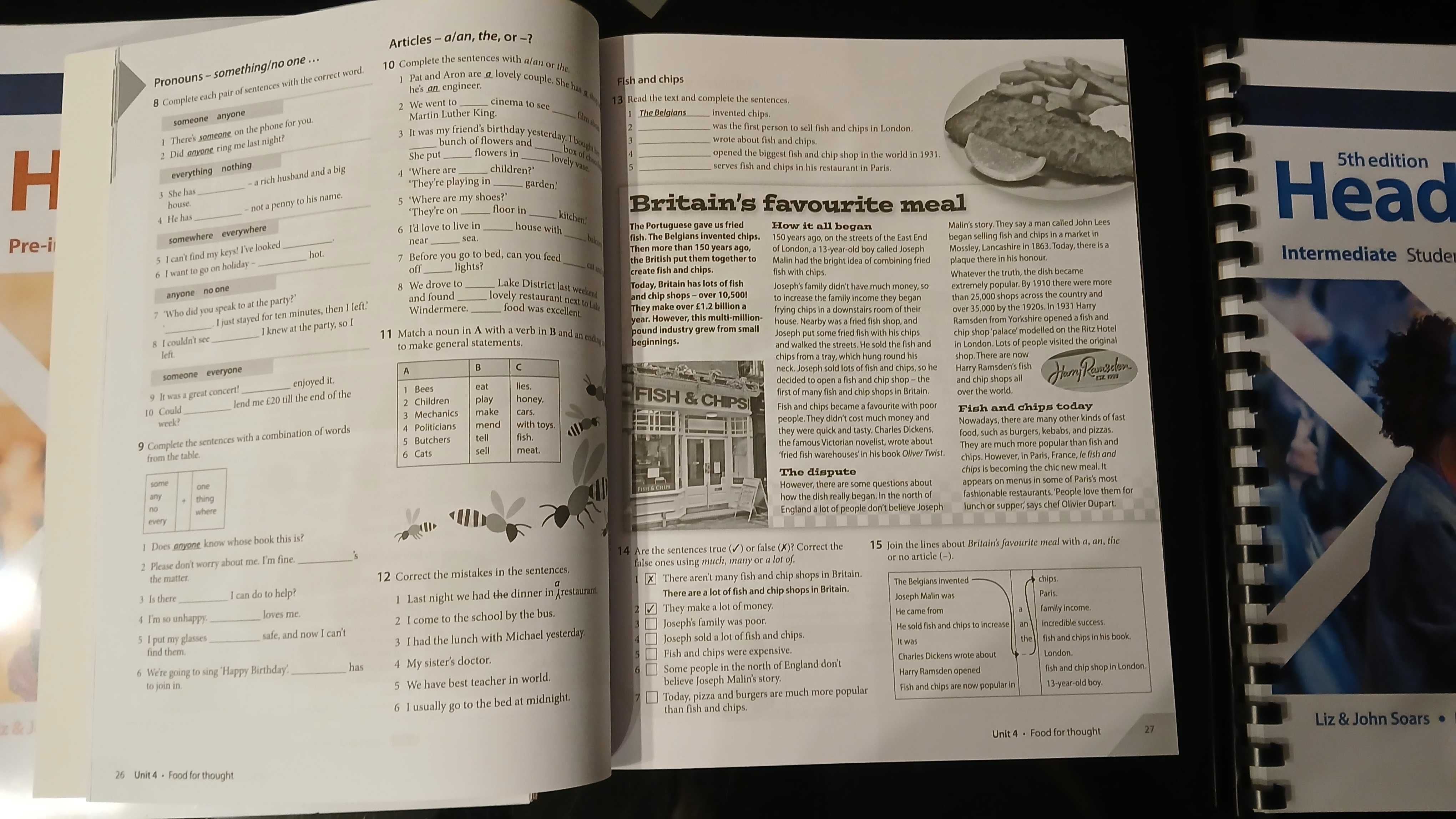 Нови учебници Headway intermediate и preintermediate