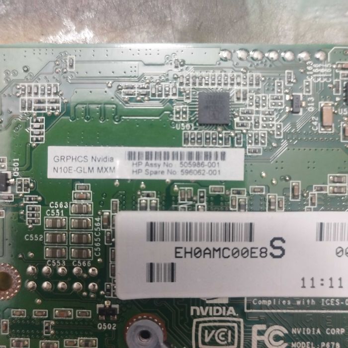 Placa video FX2800M for HP8740W