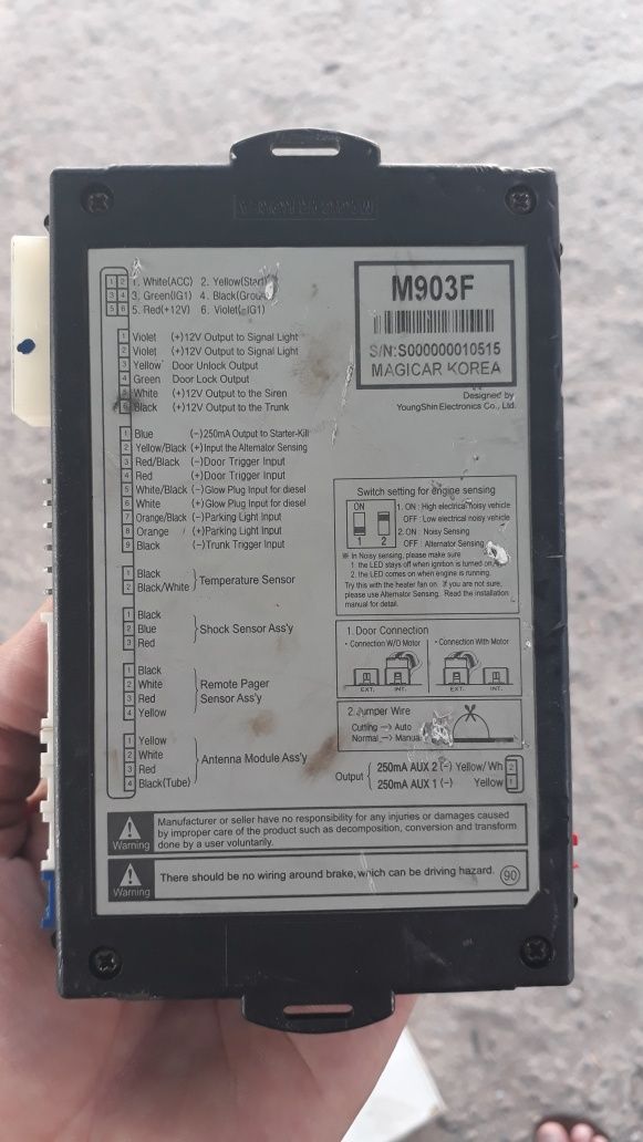 ORIGINAL Magicar 903 pult matiz nexia lasetti jentra spark gentra