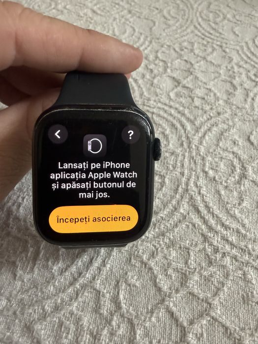 Apple Watch 7 45 mm negru