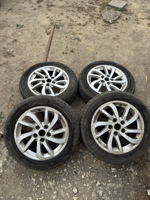 5x114.3 16" джанти с гуми 205/55/16