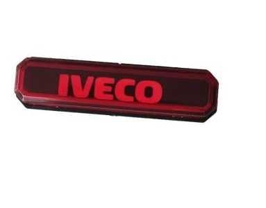 Габарити Лед Неон Iveco Ивеко червен,оранжев,бял лого 12/24V