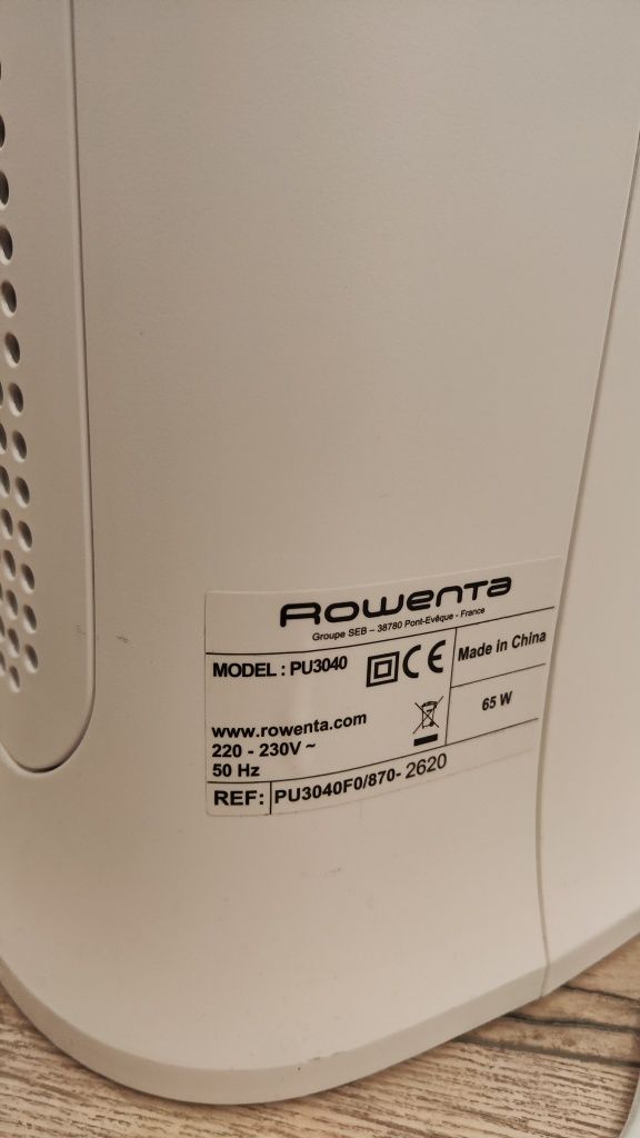 Purificator de aer Rowenta Purifier Pure Air PU3040F0, 300 m³/h