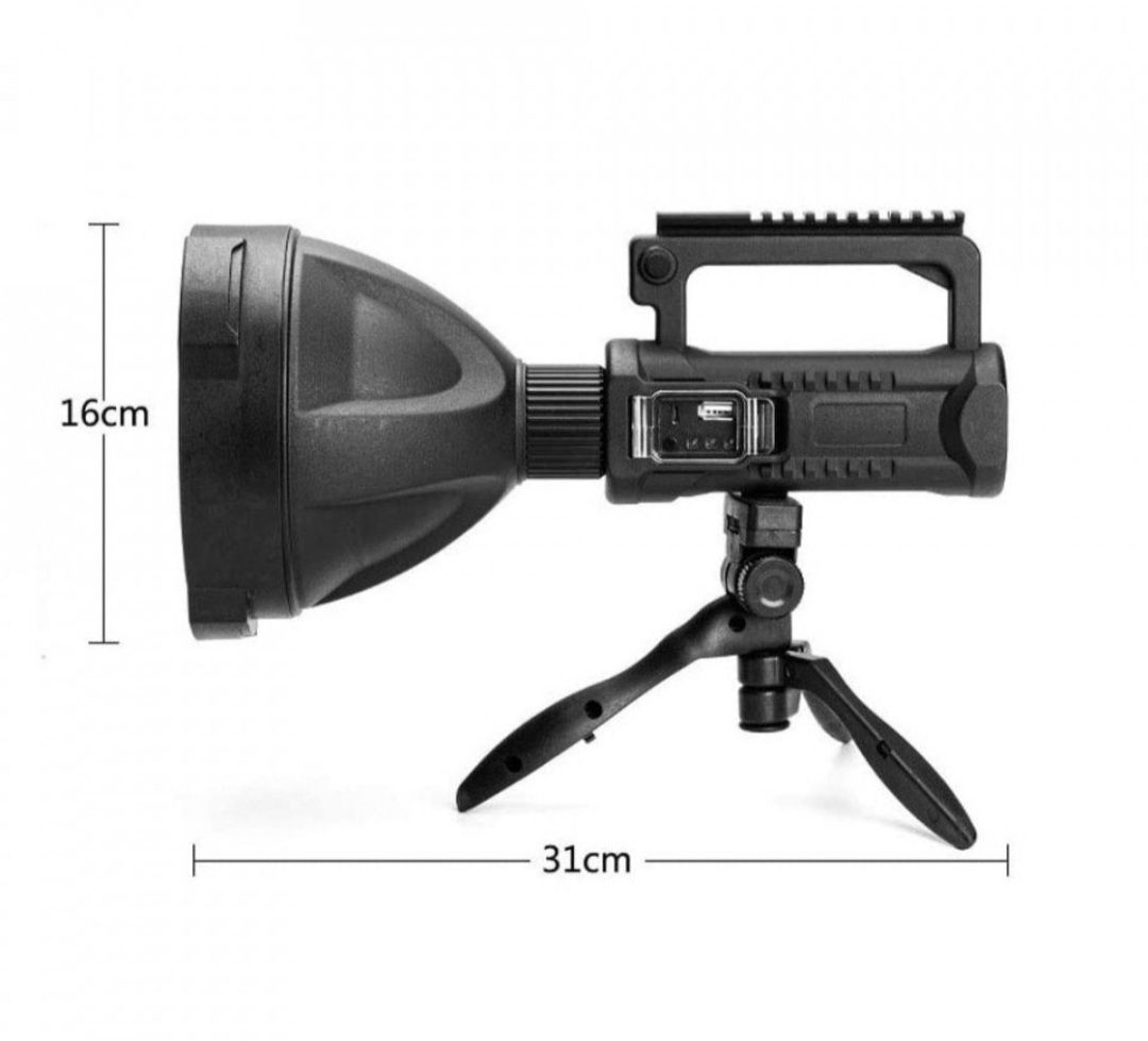 Lanterna LED reincarcabila la USB cu maner 4 faze Tripod W591