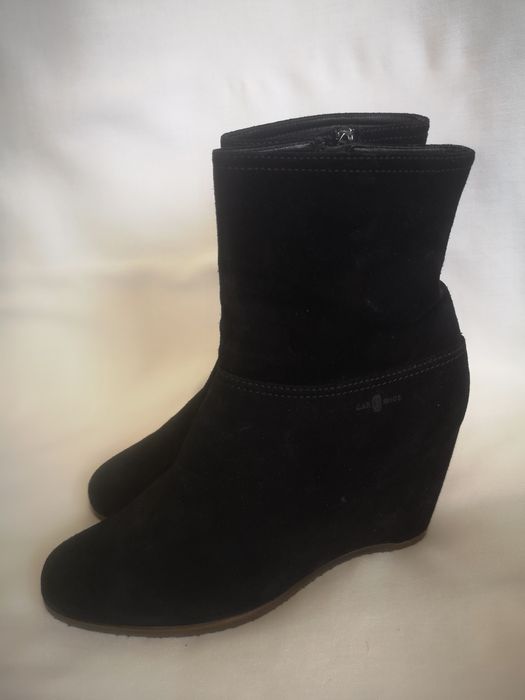 Caro Shoe, боти естествен велур, номер 38