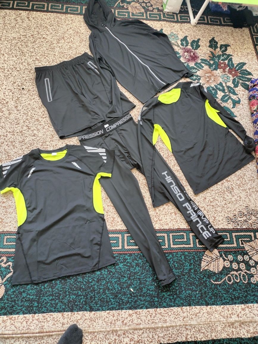 Sportivka 5 talik, Sport forma kiyimi 5 talik, fitnes forma 5 tasi.