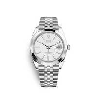 Часовник Rolex Datejust 41 Steel White Dial