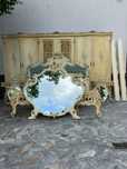 Dormitor stil Baroc Venetian pictat manual