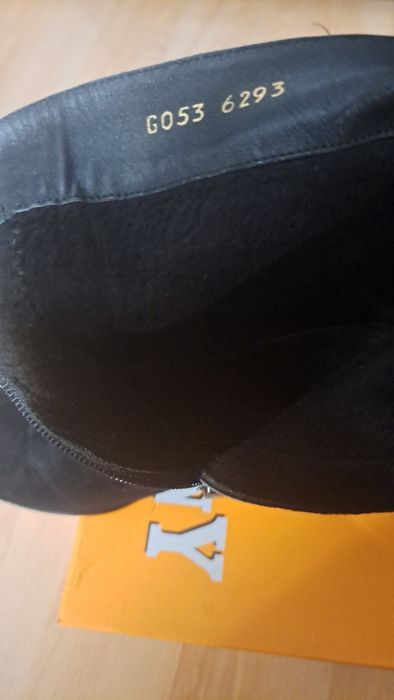 Дамски боти естествен велур