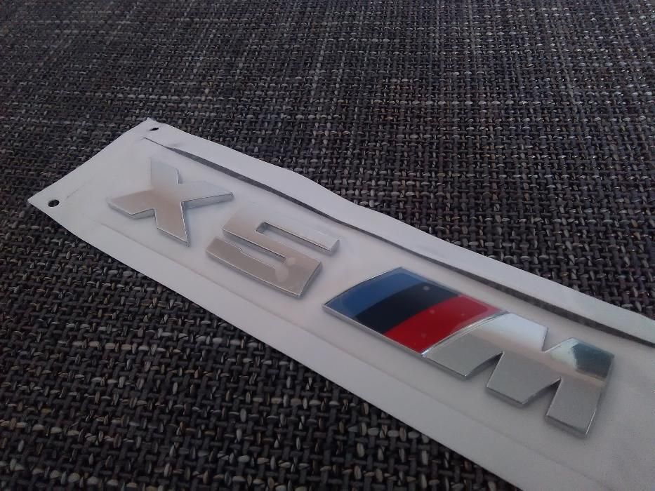 Emblem BMW X5M spate abs
