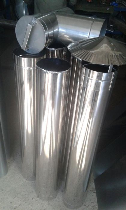 Tubulatura extraursare din tabla galvanizata.