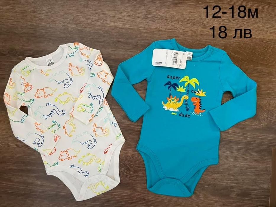 Ново детско яке Okaidi и др дрешки 9-12м и 12-18м