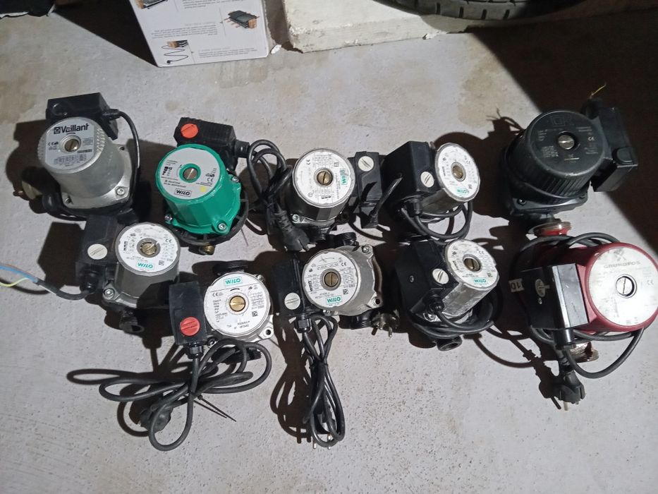 Pompă de recirculare grundfos, wilo