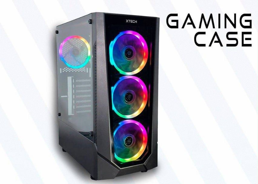 Gaming Case RGB 4 fan