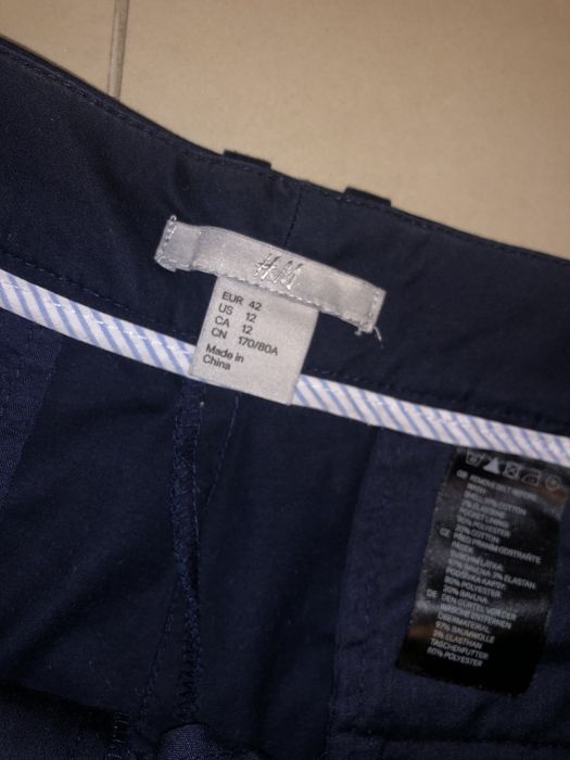 Pantaloni 3/4 H&M, bumbac, noi fara eticheta, mar. 42