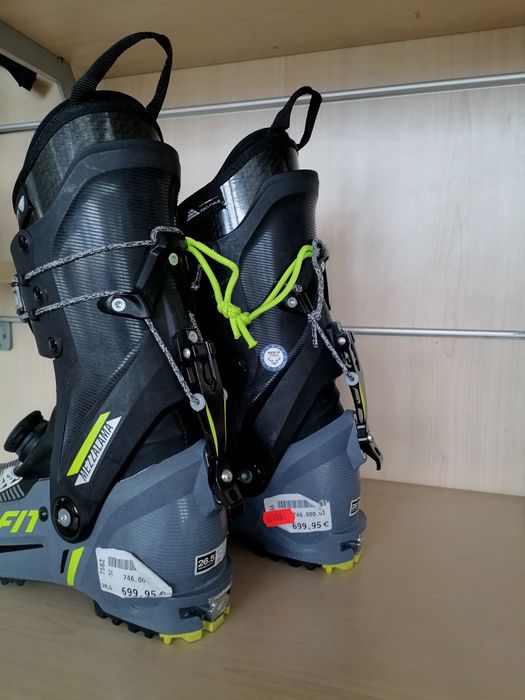 Clapari schiuri ski tura Dynafit Mezzalama Noi! 26.5