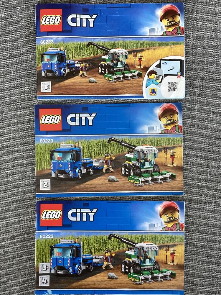 LEGO City - Transportator de Seceratoare Combina 60223