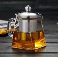 Заварочный чайник из жаропрочного стекла 550 мл / Заварник / Ахман