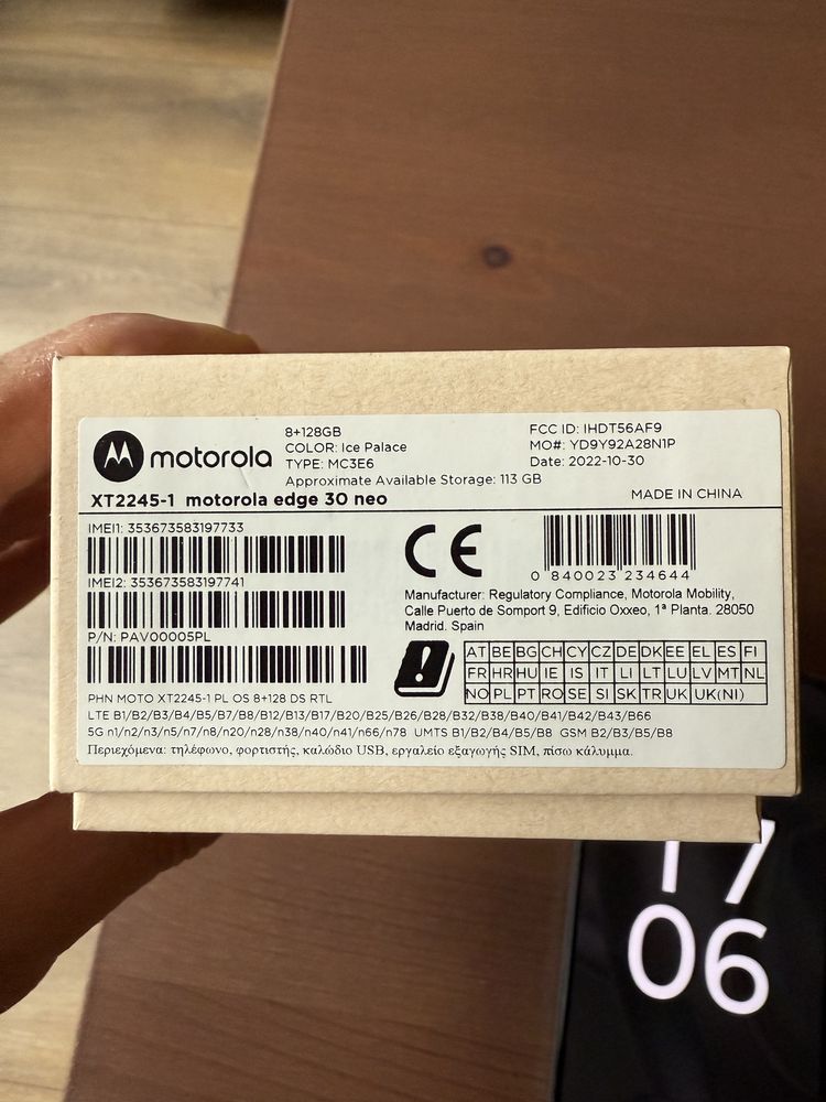 Motorola Edge 30 Neo 128GB